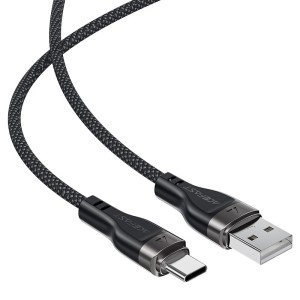 کابل فنری مگنتی Type-C ایس فست ACEFAST C11-04 طول 1.2 متر توان 15 وات
