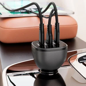 شارژر فندکی ایس فست https://cdnfa.com/stfiran/2558/files/thumb/14689930.webp?1771486877ACEFAST B14 PD3.1 Fast Charger توان 165 وات