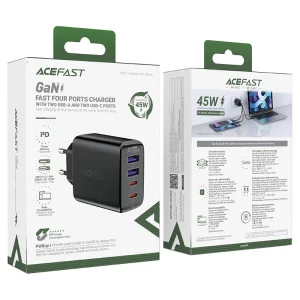شارژر دیواری ایس فست ACEFAST A65 PD20W GaN Fast Charger توان 20 وات