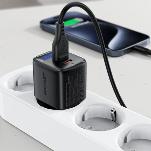 شارژر دیواری ایس فست ACEFAST A116 PD35W GaN Fast Charger توان 35 وات