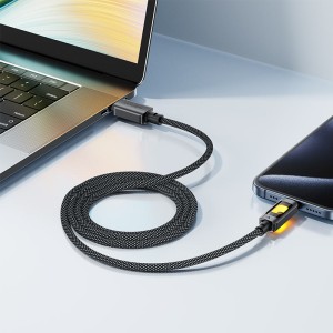 کابل Type-C ایس فست ACEFAST C21-04 طول 1.2 متر شدت جریان 3 آمپر