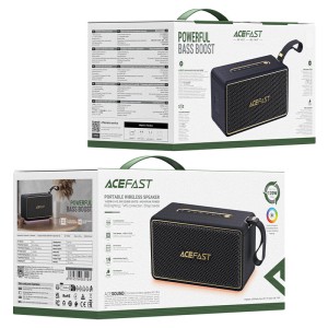 اسپیکر بلوتوث ایس فست ACEFAST K3 Ultra توان 120 وات رم و فلش خور