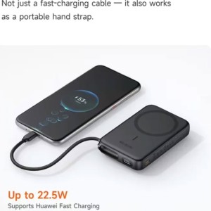پاوربانک وایرلس 10000 با کابل متصل تایپ سی مک دودو Mcdodo Uni-Power Power Bank MC-865