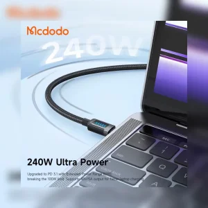 کابل شارژ دو سر تایپ سی 240 وات مک دودو Mcdodo Cab Vision Cable CA-0350