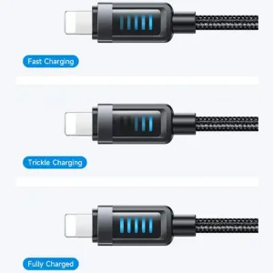 کابل شارژ لایتنینگ 12 وات مک دودو Mcdodo Cab Vision Cable CA-0320