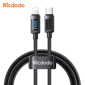 کابل شارژ لایتنینگ به تایپ سی 36 وات مک دودو Mcdodo Cab Vision Cable CA-0340