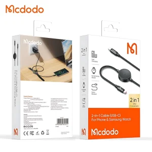 کابل USB-C مک دودو مدل CA-417 60W طول 1.5 متر