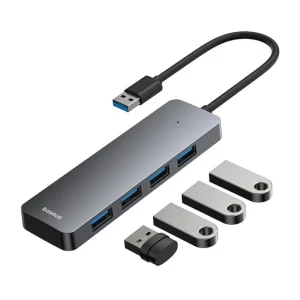 هاب 4 پورت USB 3.0 باسئوس مدل BS-OH080 15cm