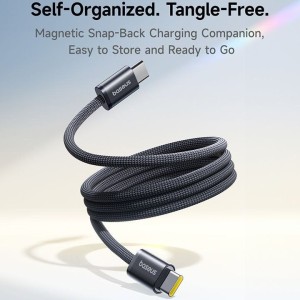 کابل تبدیل USB-C بیسوس مدل Dynamic 4 Pro 100W طول 1 متر