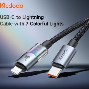 کابل تبدیل USB-C به لایتنینگ مک دودو مدل CA-819 طول 1.2 متر