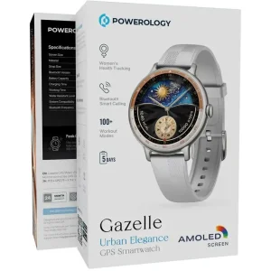 ساعت هوشمند پاورولوژی Powerology Gazelle Smart Watch PSWGBT60