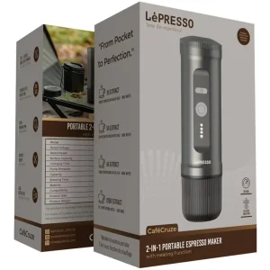 اسپرسوساز شارژی لپرسو مدل LPCFFPCM0095 قابل حمل ۲ در ۱