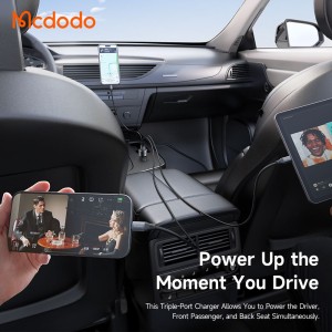 هولدر وکیومی مگنتی تاشو موبایل مک دودو MCDODO TB-8540 CarGO Car Phone Holder