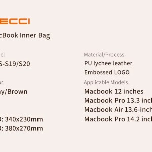 کاور لپ تاپ رسی مدل RCS-S19 مناسب برای لپ تاپ اپل MacBook Pro 13.3 / MacBook Air 13.6 / MacBook Pro 14.2