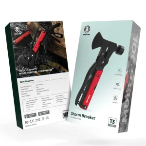 تبر و چکش چندکاره گرین لاین Green Lion Storm Breaker Multitool Axe GNSTRMHM13RD