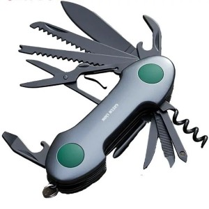 چاقو سوئیسی 14 کاره گرین لاین Green Lion 14 IN 1 Multi Tool GN14N1MTOLBK