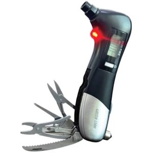 گیج فشار دیجیتالی لاستیک 9 کاره گرین لاین GNDITIREPRBK