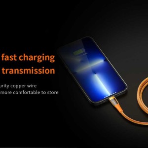 Recci Data Cable Amber USB-C to Lightning PD 20W 150cm RTC-P19CL