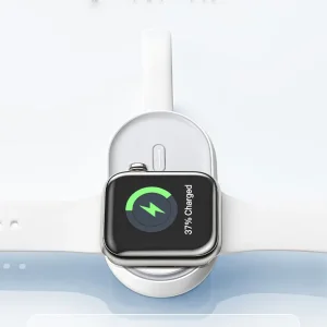 کابل شارژ ساعت هوشمند RCW-29 رسی (Wireless charger Recci RCW-32 2in1 15W Magnetic Charger Holder White)