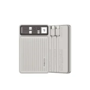 پاوربانک رسی مدل RPB-P40 ظرفیت 10000 میلی آمپر ساعت (Recci RPB-P40 ASTRO BOY Dual Cable Fast Charging Power Bank 10000Mah)
