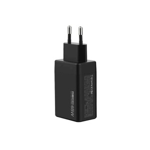 شارژر دیواری یو اس بی و تایپ سی 65 وات RC56U رسی (Recci RC56U UK 65W GaN Charger)