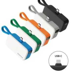 مینی پاوربانک پنج هزار سه در یک 1-Power Mini | 3-in-1 Battery Pack (5000mAh) مومکس (momax)