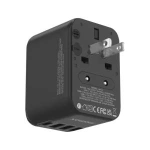 شارژر مسافرتی چهار پورت هفده وات 1-World | 4-Ports Travel Charger (17W) مومکس (momax)