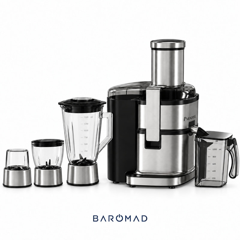 آبمیوه‌گیری چند کاره پارادایس مدل P-220