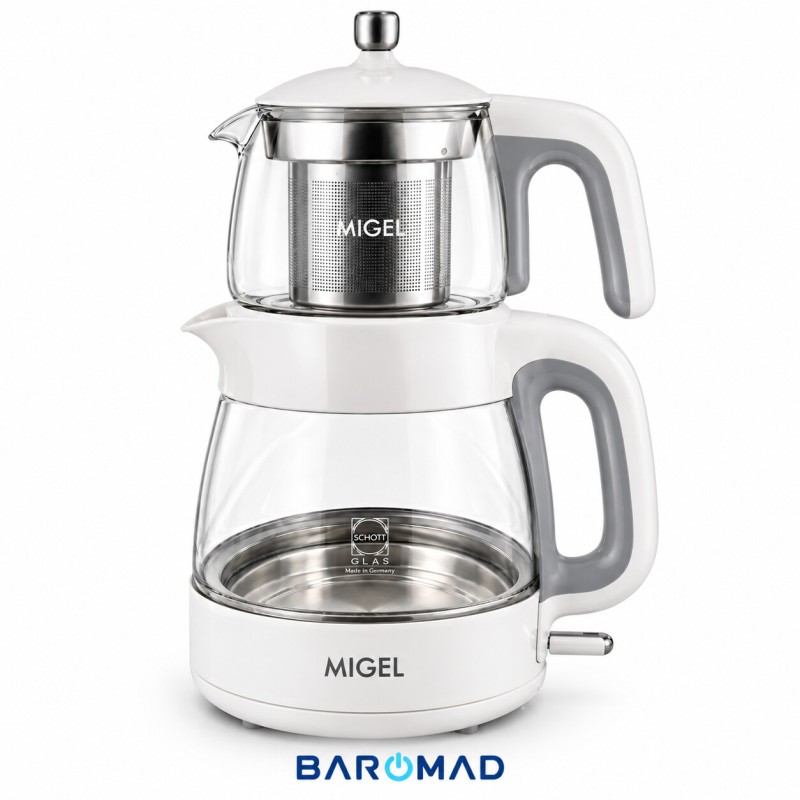 چای‌ساز میگل مدل GTS-070 شیشه‌ای 