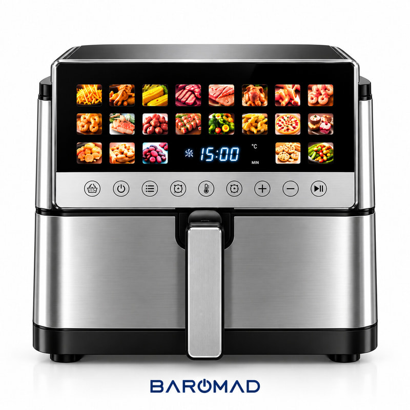 سرخ کن بدون روغن دو المنت فکر مدل FK-1202 ظرفیت 12 لیتر