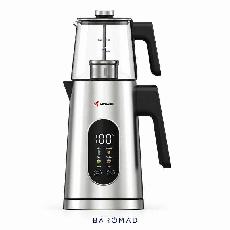 چای‌ساز روی هم مباشی مدل ME-TM303