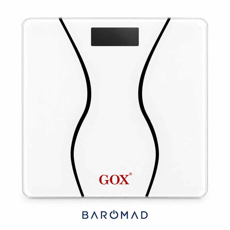 ترازوی دیجیتال اندازه گیری وزن GOX مجهز به دماسنج