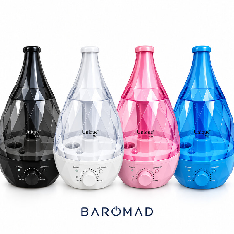 دستگاه بخور سرد یونیک مدل UHM-070 طرح کوزه‌ای