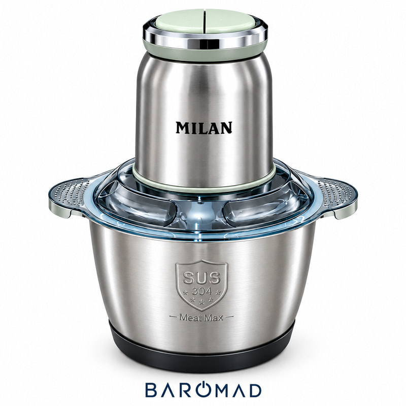 خردکن برقی چندکاره میلان MILAN ظرفیت ۳ لیتر توان ۳۰۰ وات