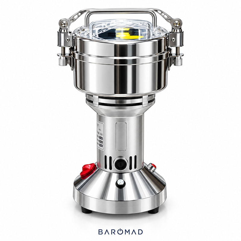 آسیاب صنعتی یونیک مدل UM-250 ظرفیت ۲۵۰ گرم