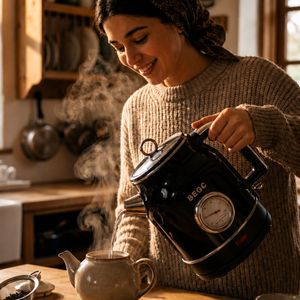 کتری برقی BEGC مدل رترو عقربه‌ای