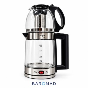 چای‌ساز شیشه‌ای یونیک مدل UL-124S 