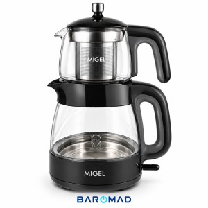 چای‌ساز میگل مدل GTS-070 شیشه‌ای 