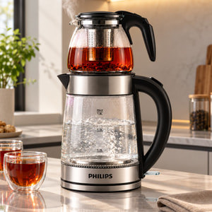چای‌ساز روی‌هم فیلیپس مدل S-226 توان ۱۸۰۰ وات