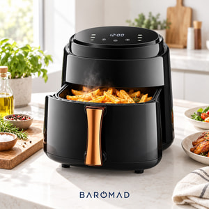 سرخ‌کن بدون روغن سیلور کراست مدل SC-1080 ظرفیت ۱۰ لیتر