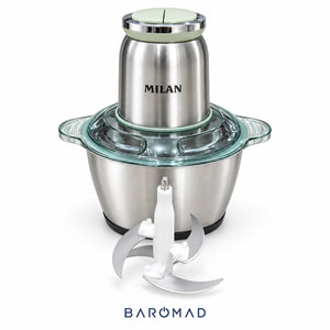 خردکن برقی چندکاره میلان MILAN ظرفیت ۳ لیتر توان ۳۰۰ وات