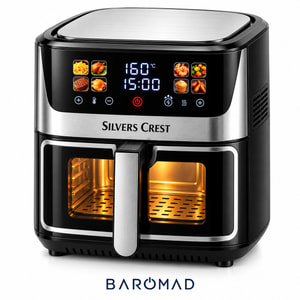 	سرخ‌کن بدون روغن سیلور کرست مدل SCS-6090 ظرفیت ۱۳ لیتر