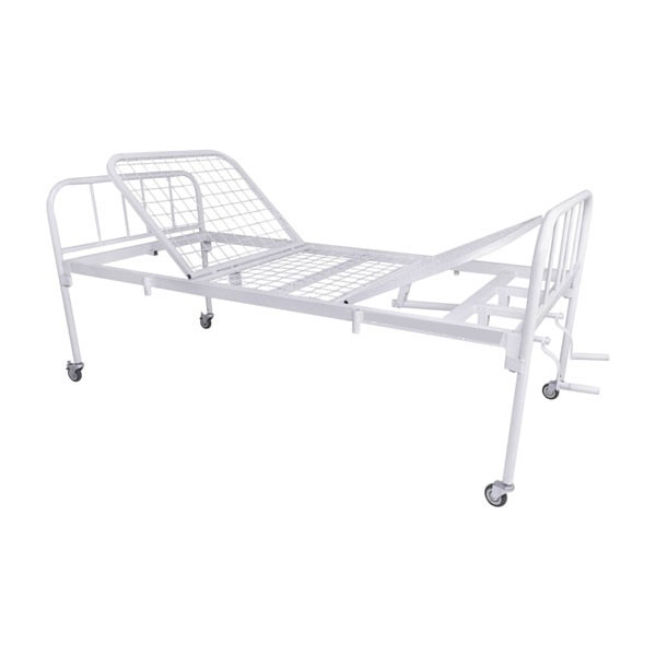 تخت بیمارستانی خانگی دو شکن کد m027