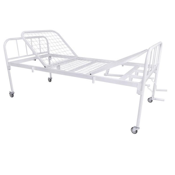 تخت بیمارستانی مکانیکی دو شکن کد m058