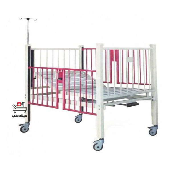 تخت اطفال یک شکن مکانیکی کمد دار مدل B13