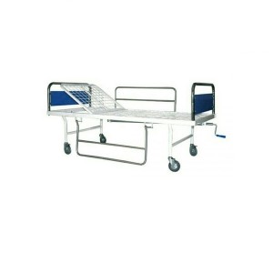 تخت بیمارستانی یک شکن کفی فلزی کد m026