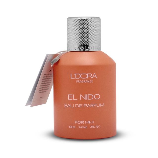 ادوپرفیوم مردانه مدل EL NIDO لدورا فرگرنس 100 میلی‌لیتر
