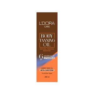روغن برنزه کننده بدن حاوی بتاکاروتن و روغن هویج 6 SPF