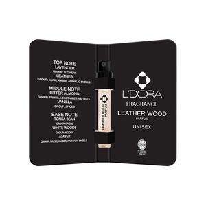 تستر پرفیوم LEATHER WOOD لدورا فرگرنس