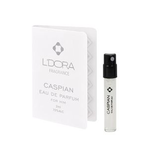 تستر ادوپرفیوم مردانه مدل CASPIAN لدورا فرگرنس 2 میلی لیتر